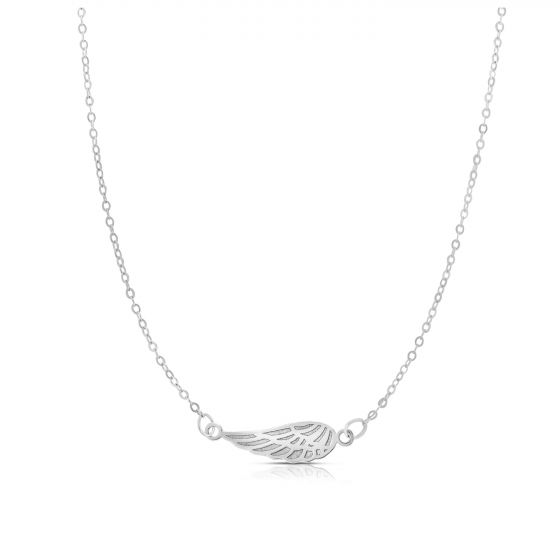 14K Gold Angel Wing Necklace