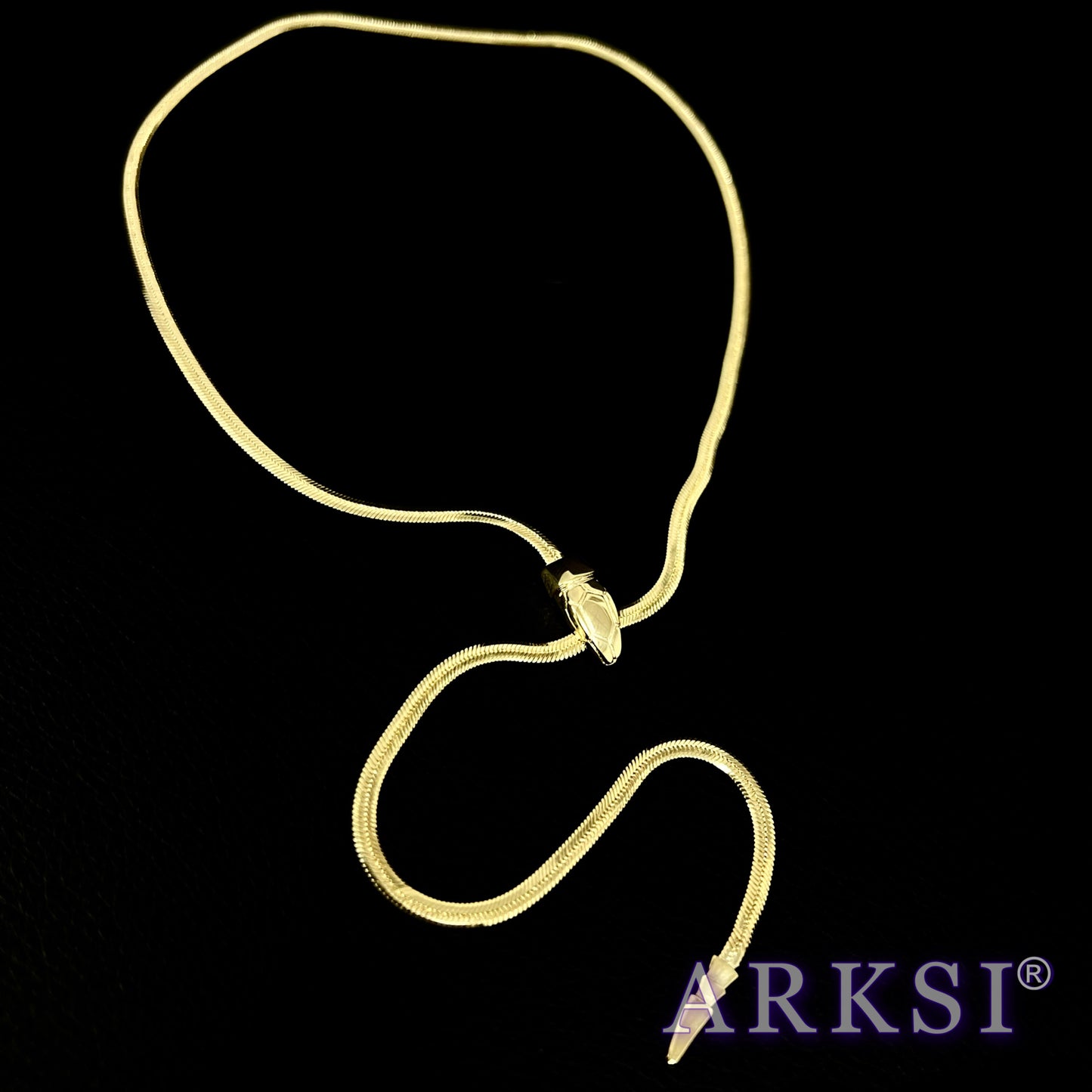 14K SERPENT CHAIN