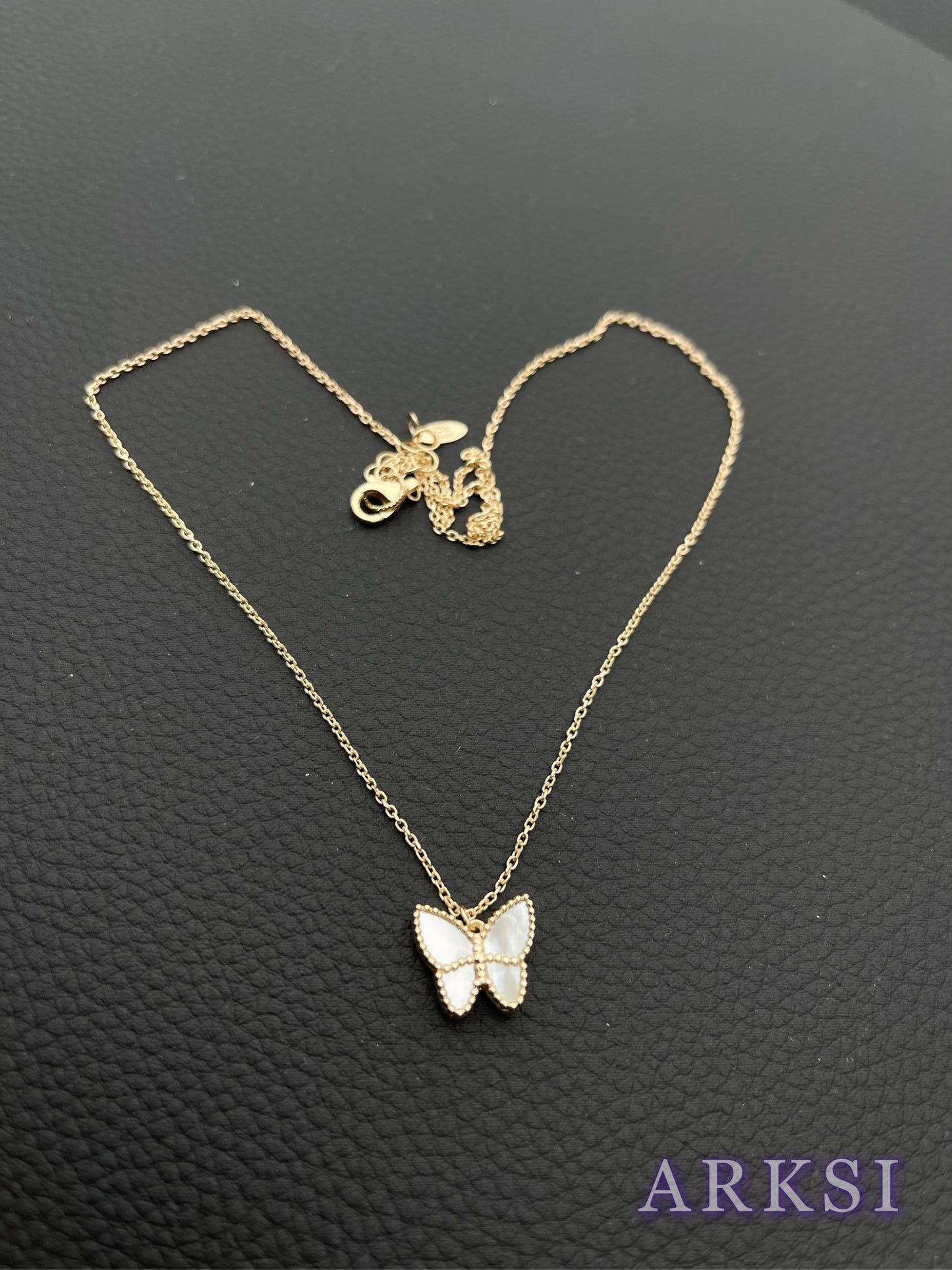 14K BUTTERFLY NECKLACE