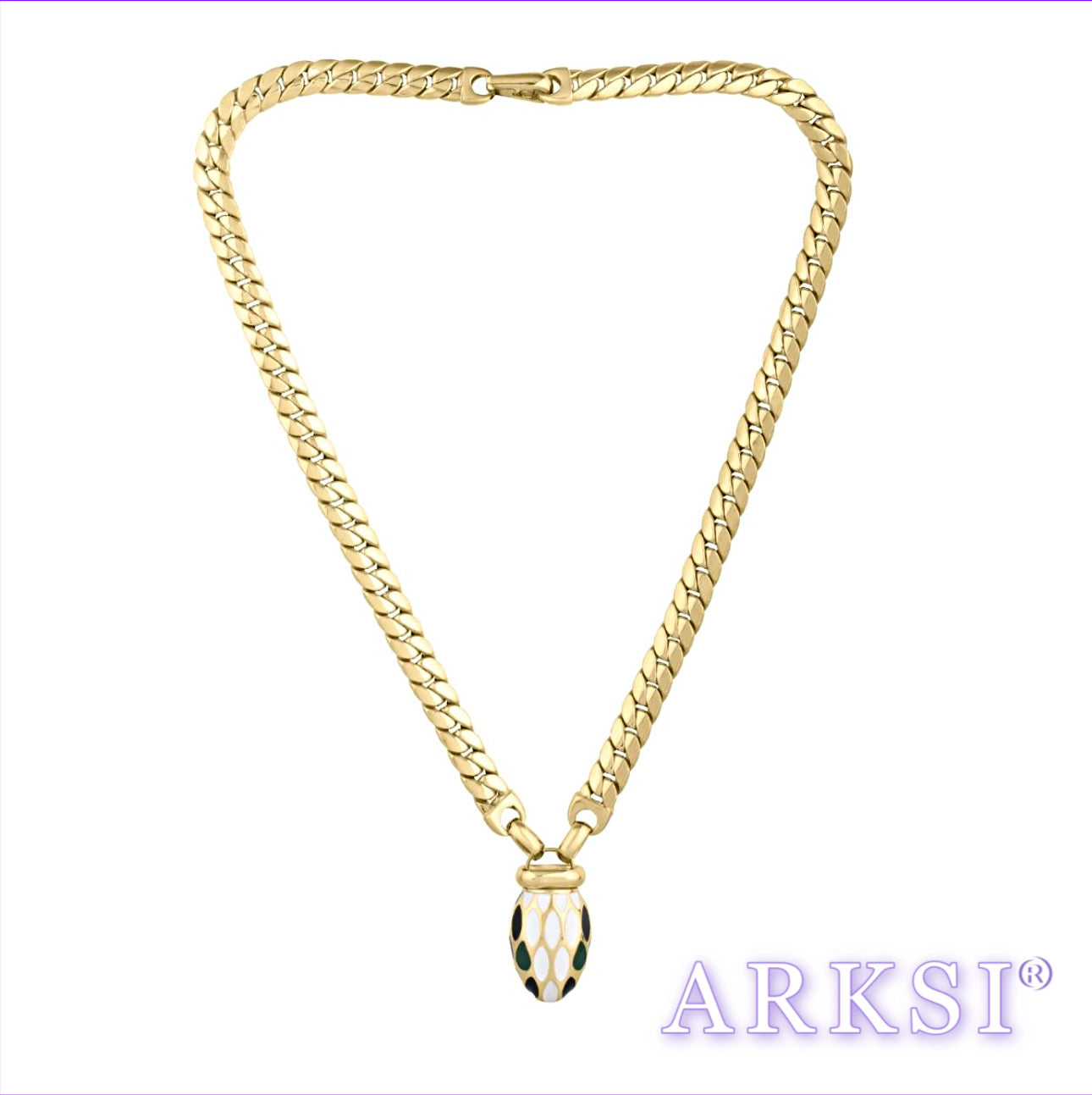 14K SNAKE CHAIN