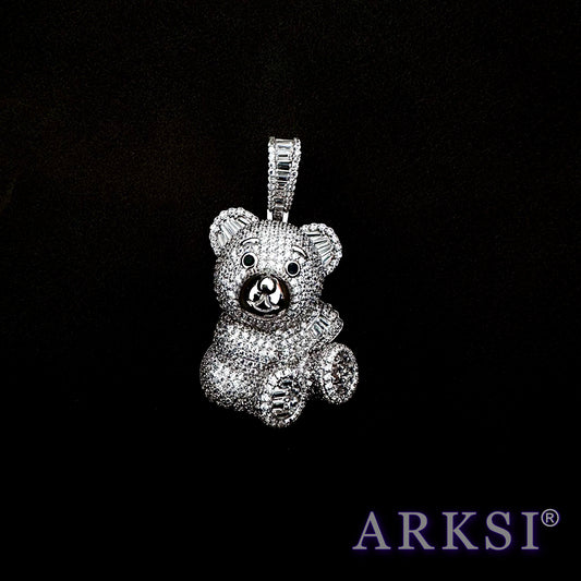 925 SILVER TEDDY PENDANT